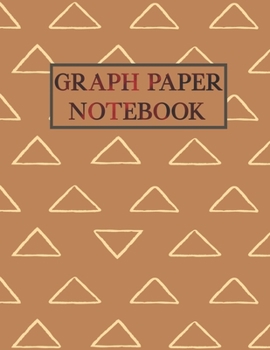 Graph Paper Notebook: Cute Pattern Composition Notebook for Students Quad Ruled 4 squares per inch: Math and Science 100 Sheets (Large, 8.5 x 11) Grid Paper Notebook