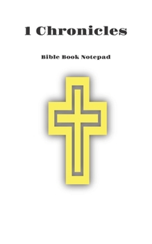 Paperback Bible Book Notepad 1 Chronicles Book