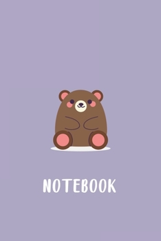 Paperback Cute Animal Purple Notebook Birthday Gift: Lined Notebook / Journal Gift, 120 Pages, 6x9, Soft Cover, Matte Finish Book