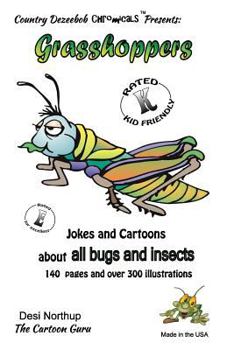 Paperback Grasshoppers -- Jokes and Cartoons: in Black + White Book