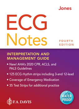 Spiral-bound ECG Notes: Interpretation and Management Guide Book