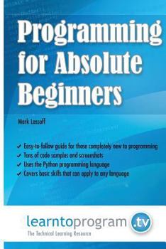 Paperback Programming for Absolute Beginners Book