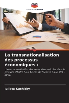 Paperback La transnationalisation des processus économiques [French] Book