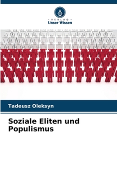 Paperback Soziale Eliten und Populismus [German] Book