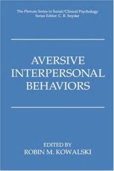 Hardcover Aversive Interpersonal Behaviors Book