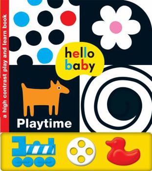 Board book Hello Baby Play and Learn: Playtime: A High-Contrast Board Book