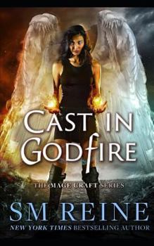 Paperback Cast in Godfire: An Urban Fantasy Romance Book