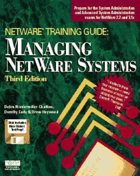 Paperback NetWare Training Guide Book