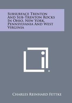 Paperback Subsurface Trenton and Sub-Trenton Rocks in Ohio, New York, Pennsylvania and West Virginia Book