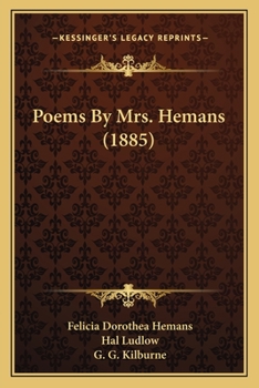 Paperback Poems By Mrs. Hemans (1885) Book