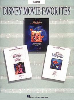 Paperback Disney Movie Favorites: Clarinet Solos Book
