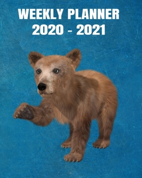 Paperback 2020-2021 Weekly Planner: 2 Year Weekly & Monthly View Organizer & Agenda with To-Do's - Comic Design Book