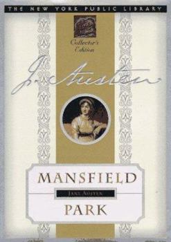 Hardcover Mansfield Park (New York Public Library Collector's Editions) Book