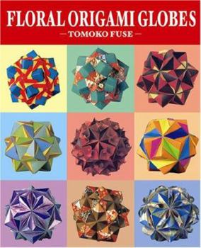 Paperback Floral Origami Globes Book