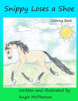 Paperback Snippy Loses a Shoe: Coloring Book