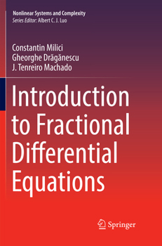 Paperback Introduction to Fractional Differential Equations Book