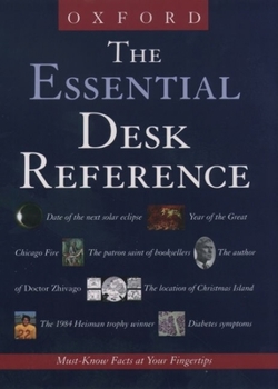 Hardcover The Oxford Essential Desk Reference Book