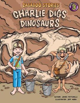 Paperback Charlie Digs Dinosaurs Book
