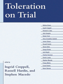 Paperback Toleration on Trial Book