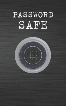 Paperback Password Safe: Username and Internet Password Keeper: Keypad Book