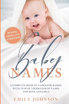 Paperback Baby Names Book