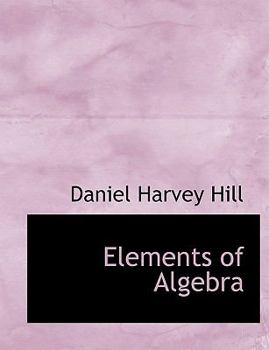 Hardcover Elements of Algebra Book