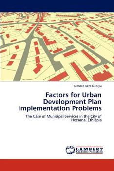 Paperback Factors for Urban Development Plan Implementation Problems Book