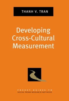 Developing Cross Cultural Measurement - Book  of the Pocket Guides to Social Work Research Methods