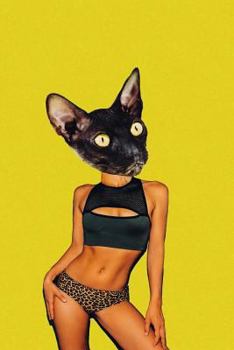 Paperback Pop Art Sexy Cat Journal: Funny Retro Cat Notebook Journal - 120-Page Lined Notebook Book