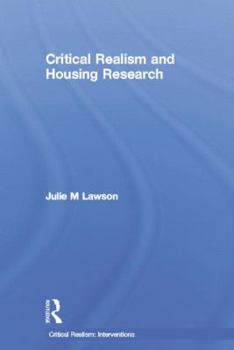 Paperback Critical Realism and Housing Research Book
