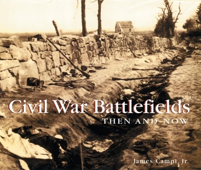 Hardcover Civil War Battlefields Then and Now Book