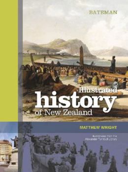 Paperback Bateman Illustrated History of New Zealand Book