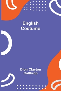 Paperback English Costume Book