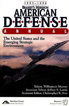 Hardcover Brassey's Mershon American Defense Annual: 1995-1996 Book