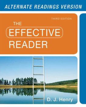 Paperback The Effective Reader, Alternate Readings Version Book
