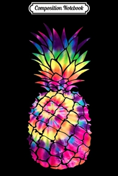 Composition Notebook: Colorfull Pineapple s hawaiian for men women kids  Journal/Notebook Blank Lined Ruled 6x9 100 Pages
