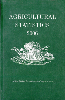 Paperback Agricultural Statistics, 2006 Book