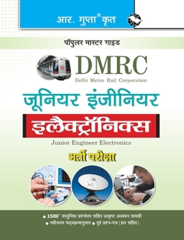 Paperback Dmrc: Junior Engineer Electronics Exam Guide [Hindi] Book