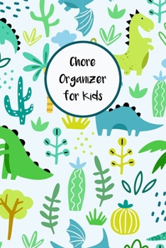 Paperback Chore Organizer for Kids: Daily and Weekly Responsibility Tracker for Children With Coloring Section Book