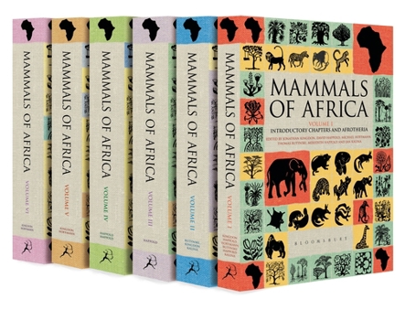 Hardcover Mammals of Africa: Volumes I-VI Book