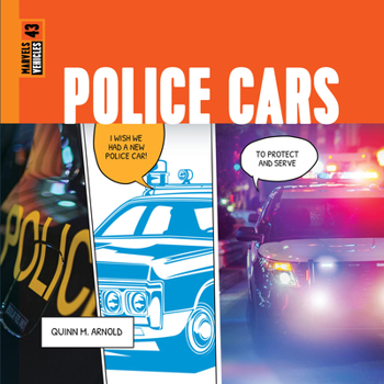 Paperback Police Cars Book