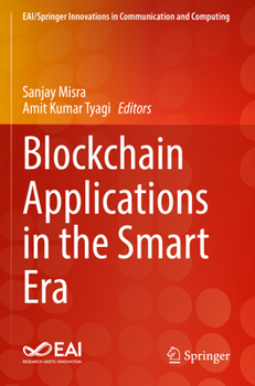 Paperback Blockchain Applications in the Smart Era Book