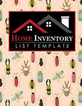 Paperback Home Inventory List Template Book