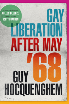 Hardcover Gay Liberation After May '68 Book