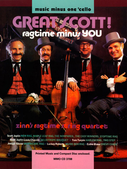Paperback Great Scott! Ragtime Minus You: Music Minus One Cello Book