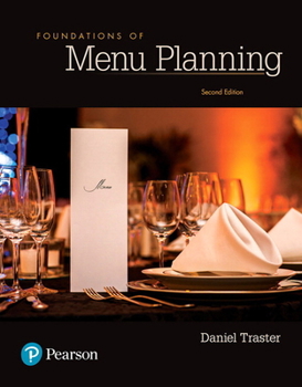 Paperback Foundations of Menu Planning Book