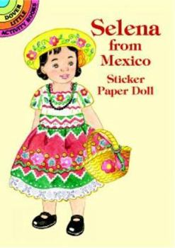 Paperback Selena from Mexico Sticker Paper Doll Book