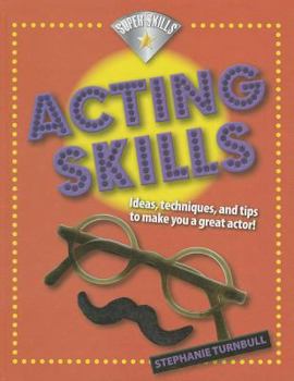 Library Binding Acting Skills Book