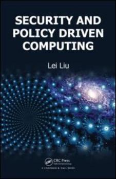 Hardcover Security and Policy Driven Computing Book