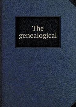 Paperback The genealogical Book